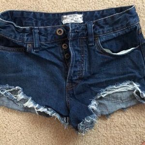 jean shorts